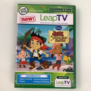 Leap Frog Leap TV Disney Jake and the Neverland Pirates NEW SEALED